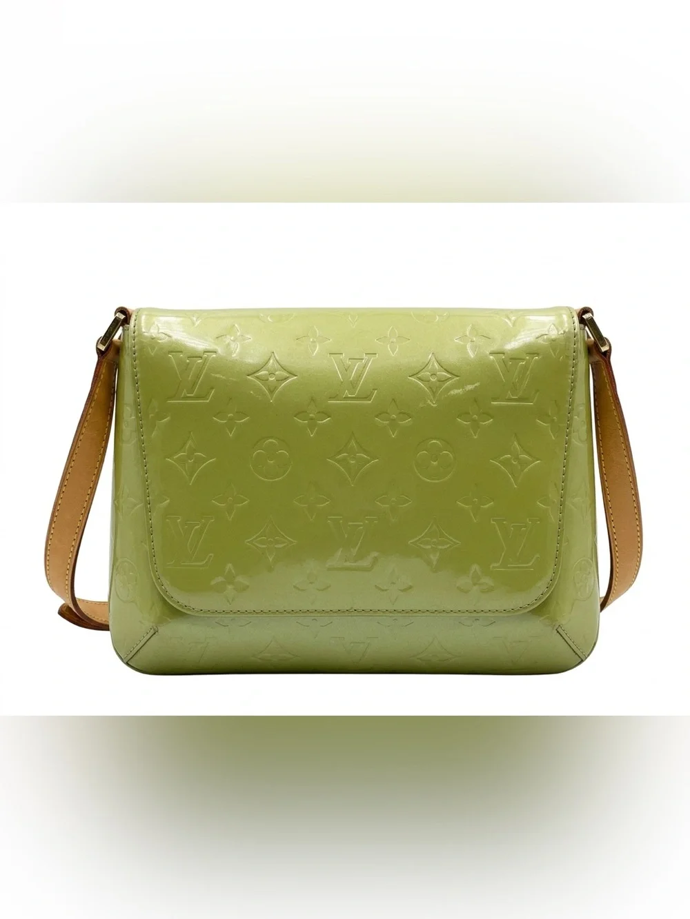 LOUIS VUITTON Vintage Monogram Vernis Thompson Street Bag w/COA